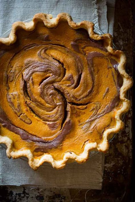 Chocolate Swirl Pumpkin Pie Recipe Unique Pumpkin Pie Pumpkin Pie