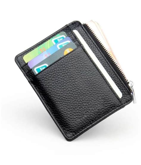 Looking for a good deal on card holder zip? Black Zip Card Holder: Buy Online at Best Price in India - Snapdeal