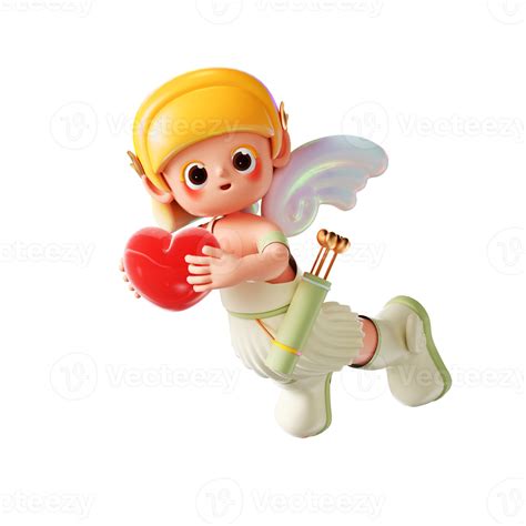 Free 3d Rendering Of Cupid Cartoon Image 17172903 Png With Transparent