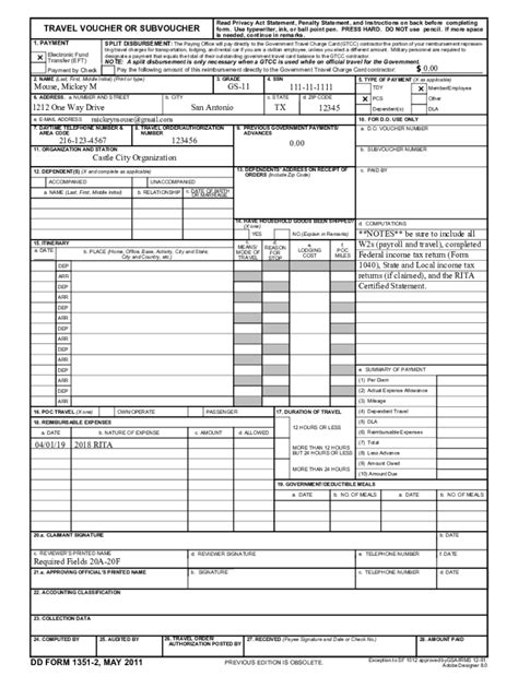 Fillable Online Dd Form 1351 2 Search Edit Fill Sign Fax Email