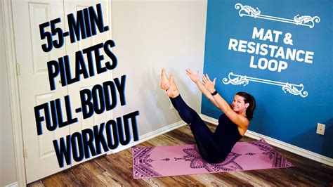 55 Min Pilates Full Body Workout YouTube