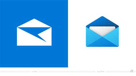 Windows Mail Icon Vorher Und Nachher Design Tagebuch