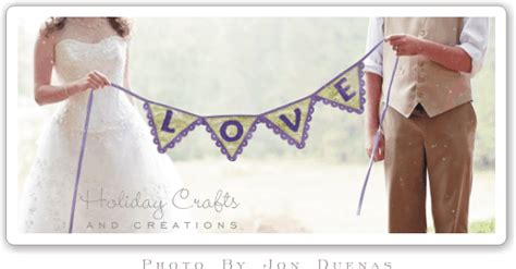 DIY Wedding Decorations: Easy-To-Sew Banner