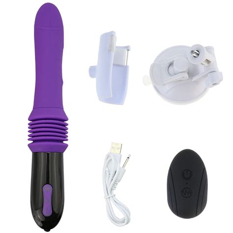 Machine à Sexe Gode Télescopique Vibrateur Masseur Automatique De