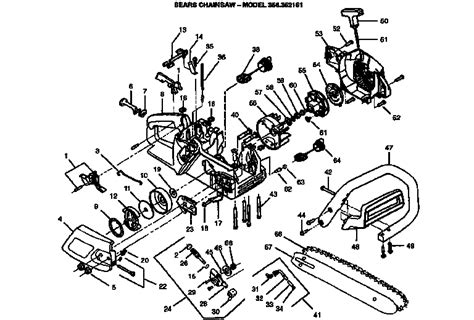 Stihl 025 Chainsaw Parts Diagram Automotive Parts