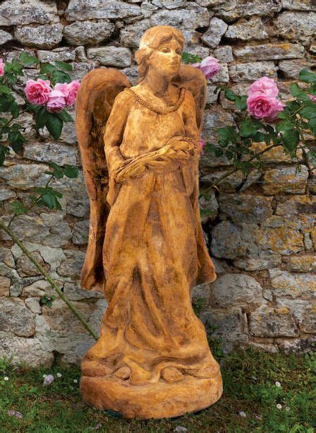 Small Garden Angel By Henri Studio Outdoor Statues