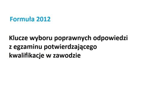 Egzamin zawodowy 2019: Klucz odpowiedzi, wyniki, arkusze CKE, nowe