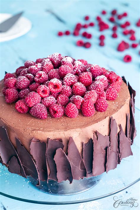 It is such a simple recipe and can be used in so many ways! Chocolate Raspberry Cake :: Home Cooking Adventure
