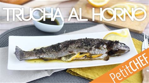Lava muy bien las truchas y sécalas con papel absorbente. Trucha al horno con tomillo y limón | Petitchef - YouTube