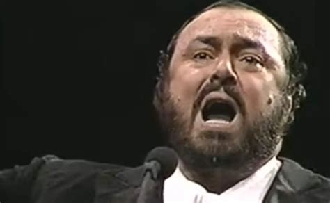 Pavarotti Sings Nessun Dorma At The Madison Square Garden New York 1987