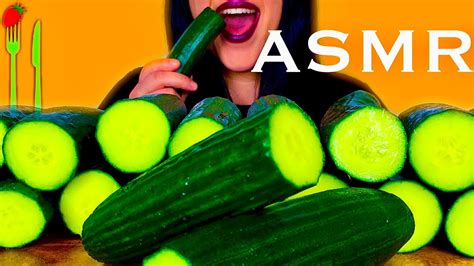 Asmr Cucumbers Mukbang Challenge Eating Show Kc Connection No Talking Youtube