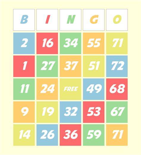 Bingo Calling Cards Deck Aucune Cage Nécessaire ﻿prix Réduit Global
