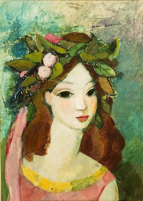 Sold Price Marie Laurencin Oil On Board Portrait October 6 0110 2