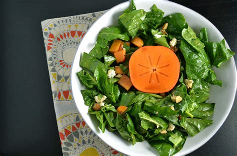 Farm Fresh To You Recipe Spinach Salad With Persimmons