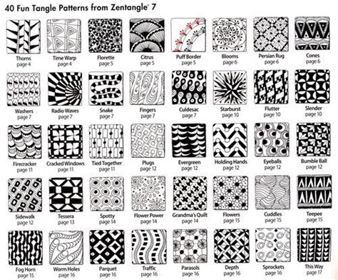 World of zentangle 2 master new tangles, discover new techniques and dip into history and culture as you continue your zentangle journey, expanding your tangling experience. Image detail for -40 more tangles with How-to steps for each. | Zentangle patterns, Zentangle ...