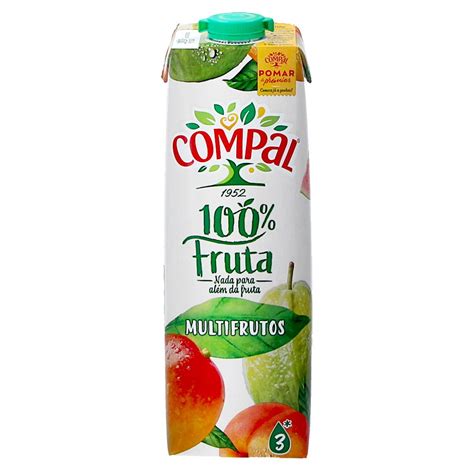Compal 100 Fruit Multifruit Juice 1l Juices And Nectars Juice And Soda