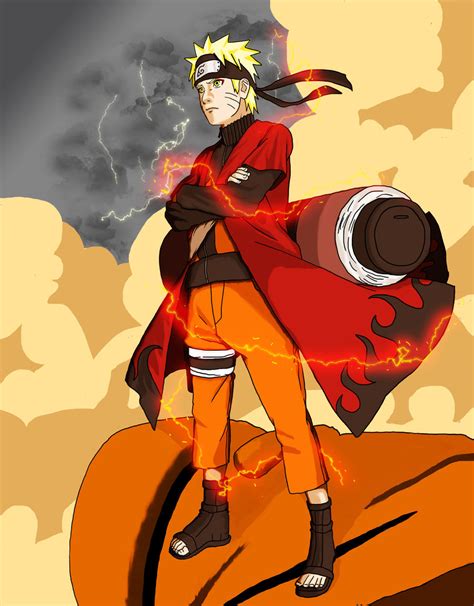Naruto Uzumaki Sennin By Gaboimpacto On Deviantart