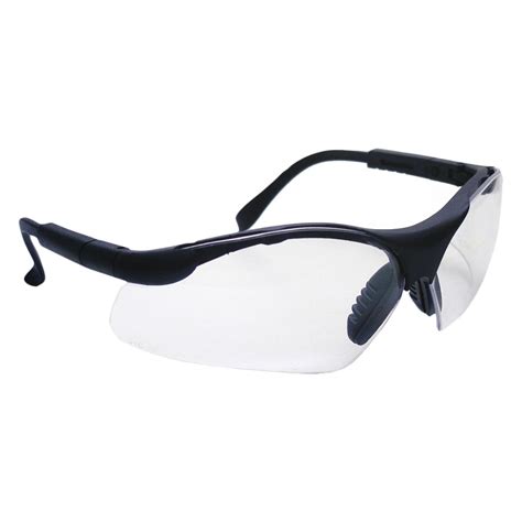 sas safety® 5410000 sidewinders™ anti fog clear safety glasses