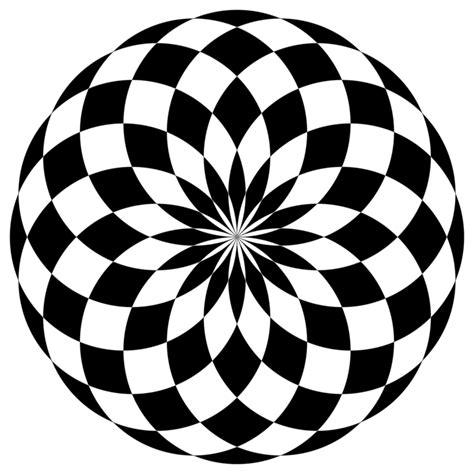 16 Circle Black White Fill By 10binary On Deviantart