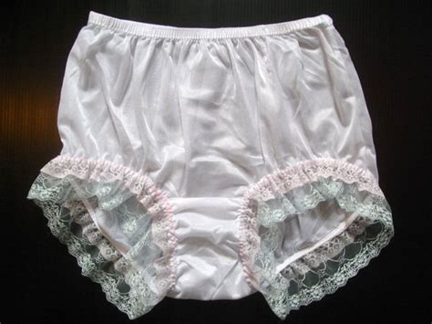 17 Color New White Sheer Nylon Granny Panties Briefs High Etsy