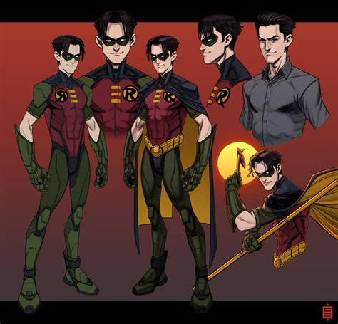 Artstation Character Design The Batman 2004 Robin