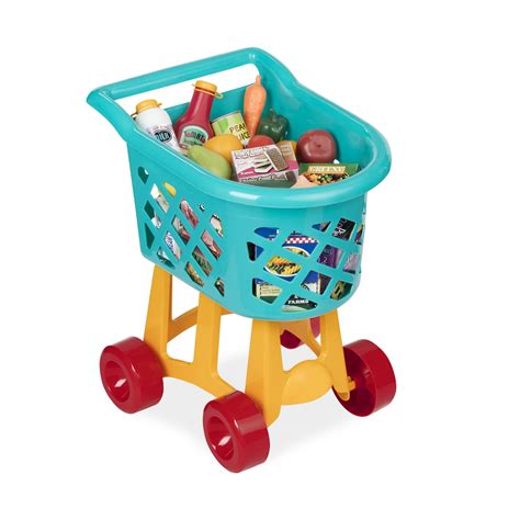 Battat Grocery Shopping Cart Toy For Toddlers 23 Pieces Ebay