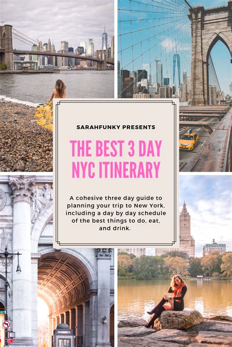 The Ultimate 3 Day Nyc Itinerary With A Downloadable Pdf Nyc