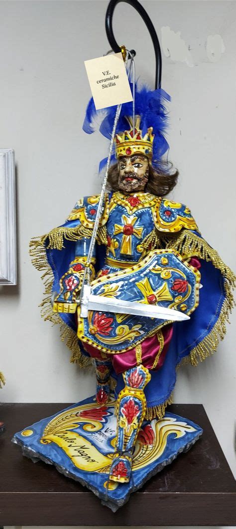 Grande Paladino Cugino Di Orlando - 30+ ottime idee su Pupo siciliano paladino ceramica sicilian puppet nel