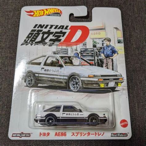 Initial D Metal Ae Toyota Sprinter Trueno Collection Hot Wheels Gift Limited Ebay