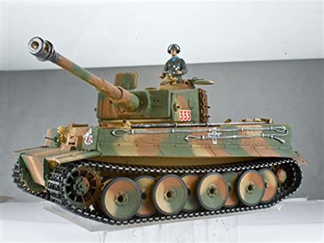 Taigen Tanks Tiger 1 Mid Version Metal Edition 116th Scale 24ghz Rtr