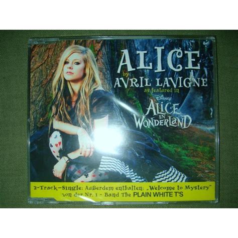 艾薇兒 Avril Lavigne Aliceunderground單曲 全新未拆 絕版 現貨 蝦皮購物