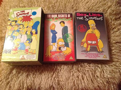 The Simpsons Crime And Punishmentsex Lies And The Simpsons Vhs