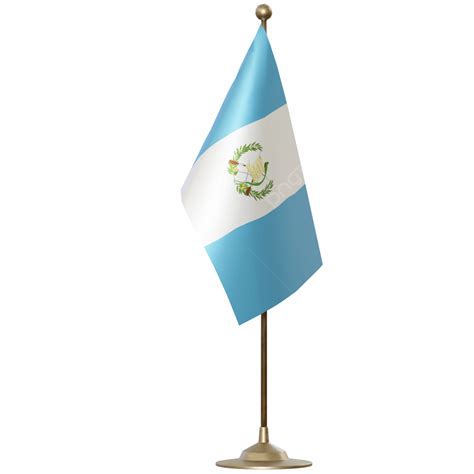 Bandera De Guatemala Con Asta Png Poste De La Bandera De Guatemala Bandera De Guatemala