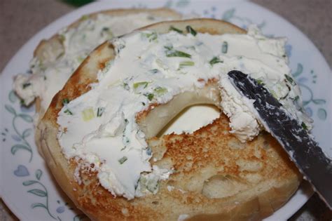 Chive And Green Onion Bagel Spread Recipe Dish Ditty
