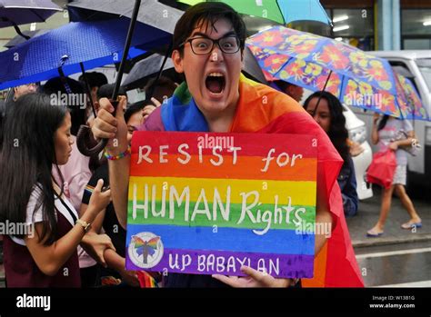 Marikina National Capital Region Philippines 29th June 2019 Metro Manila Pride Continues