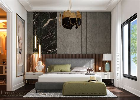 Ultra Modern Master Bedroom On Behance