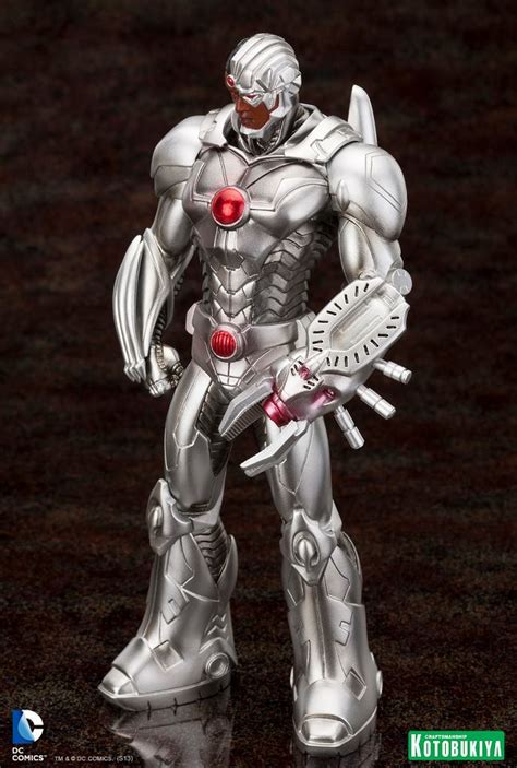 Welovetoys News New 52 Justice League Cyborg Artfx Statue From
