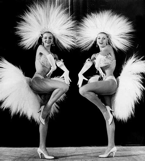 The Kessler Twins C With Images Vintage Burlesque Lido De Paris Girl Dancing