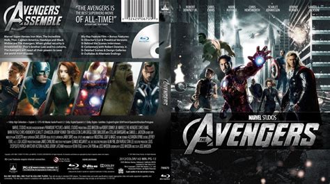 The Avengers Custom Bluray Movie Blu Ray Custom Covers The