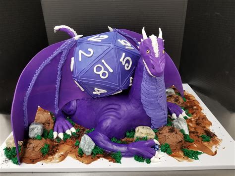 Dungeons And Dragons Cakes De Fleur