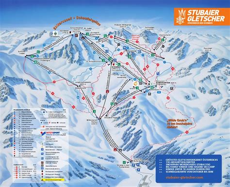 Innsbruck Skiing And Snowboarding Innsbruck Ski Lifts Terrain And Trail Maps