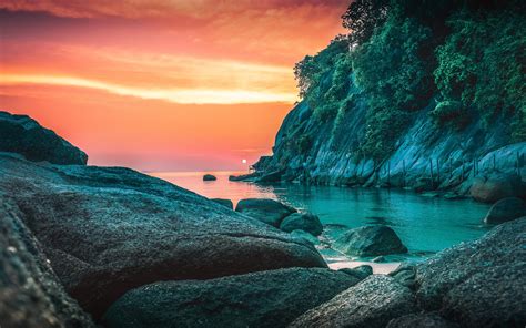 Elusive Sunset Thailand 2560x1600 Rwallpaper