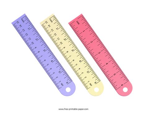 6 inch ruler printable