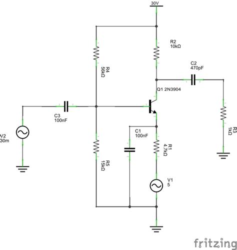 Amplitude Modulation Circuit Diagram Using Transistor