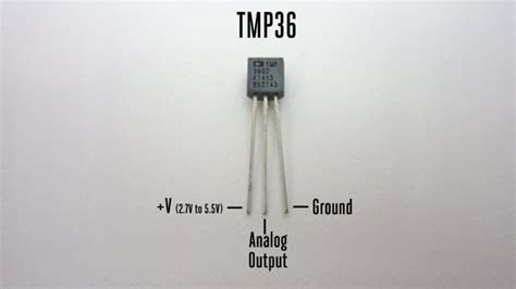 Tmp Pinout Interfacing With Arduino Coding Applications Datasheet