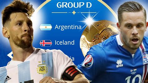 Argentina Vs Iceland Prediction 2018 Fifa World Cup Match Previews Youtube