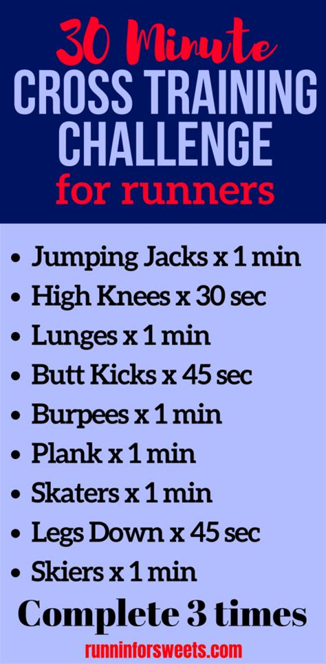 The 12 Best Cross Training Workouts For Runners Runnin For Sweets