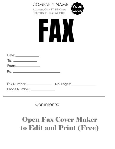 After launching word, simply type the fax cover sheet parts such as name, cc, date and subject. Free fax cover sheet | Customize online then print