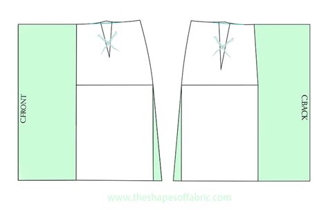 Discover How To Draft Flared And Pleated Skirts The Shapes Of Fabric