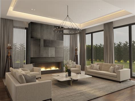 Villa Interior Design Behance